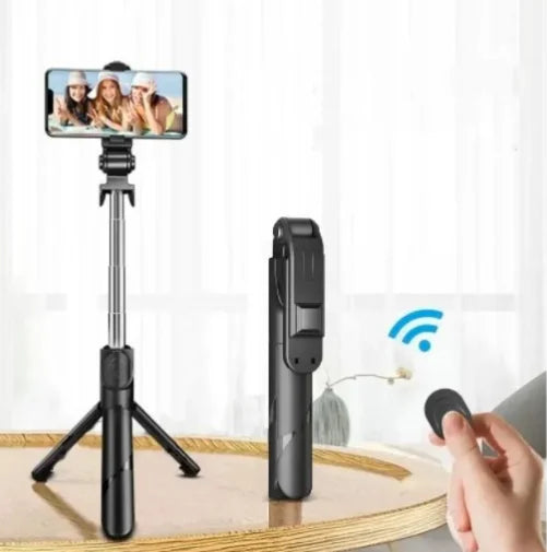 Mini Tripod Stick 360 Bluetooth Selfie Stick 3in 1 Mobile Phone